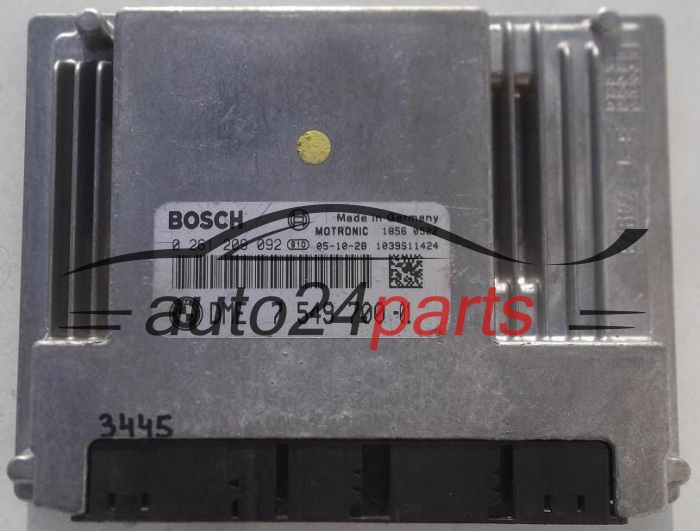 MOTORSTEUERGERÄT ECU STEUERGERAT BMW E63/E64 650 4.0 V8 BOSCH 0261209092