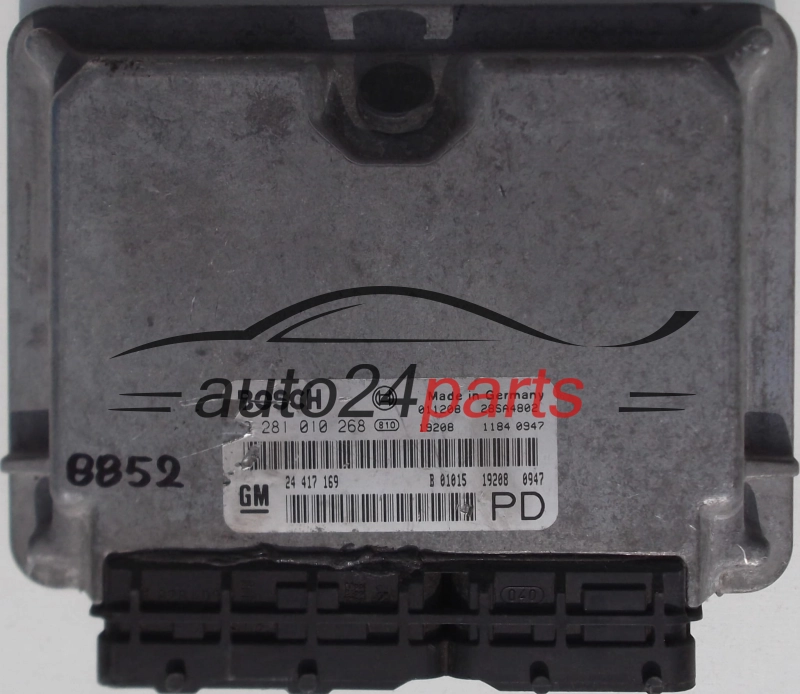 BOSCH 0 281 010 268, 0281010268, 24 417 169 PD, 24417169PD