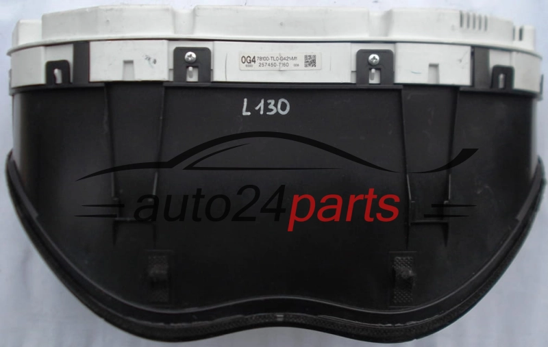  INDICADOR DE VELOCIDADE HONDA ACCORD DIESEL AUTOMATIC 0G4 2574507160, 257450-7160, 78100YL0G421M1, 78100-TL0-G421-M1
