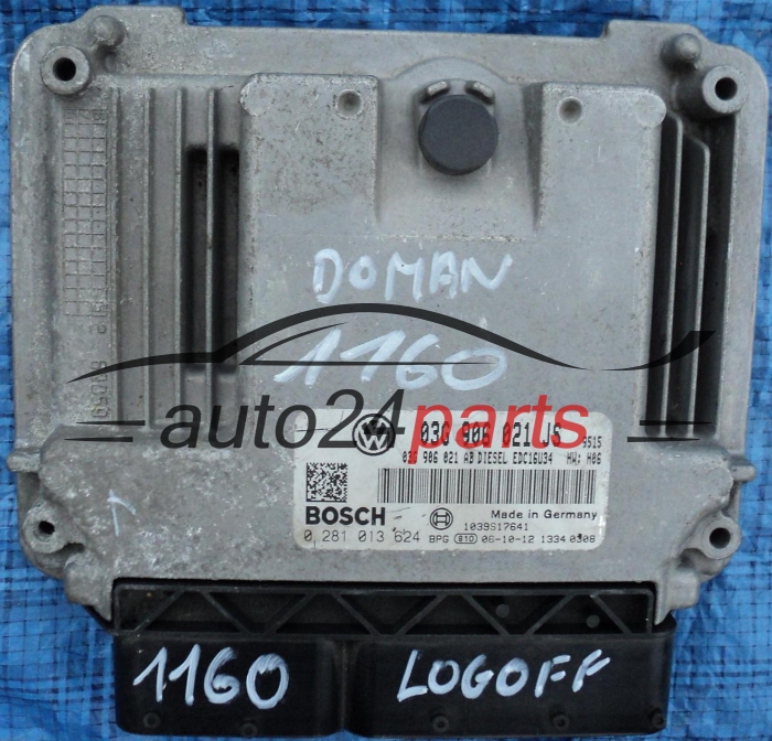 Centralina motore   SEAT LEON 1.9 TDI BLS 03G906021JS 0281013624 EDC16U34 1039S17641