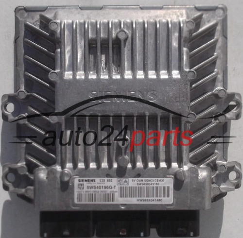 Μονάδα Ελέγχου Κινητήρα CITROEN PEUGEOT 2.0 HDI SIEMENS 5WS40196G-T, 5WS40196GT, SW9658345180, HW9655041480, SID803