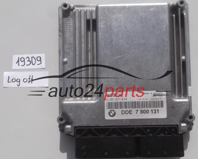KOMPUTER STEROWNIK SILNIKA BMW X3 E83 X5 E53 3.0 DIESEL BOSCH 0281011414, 0 281 011 414, DDE 7 800 131, DDE7800131, 7800131 