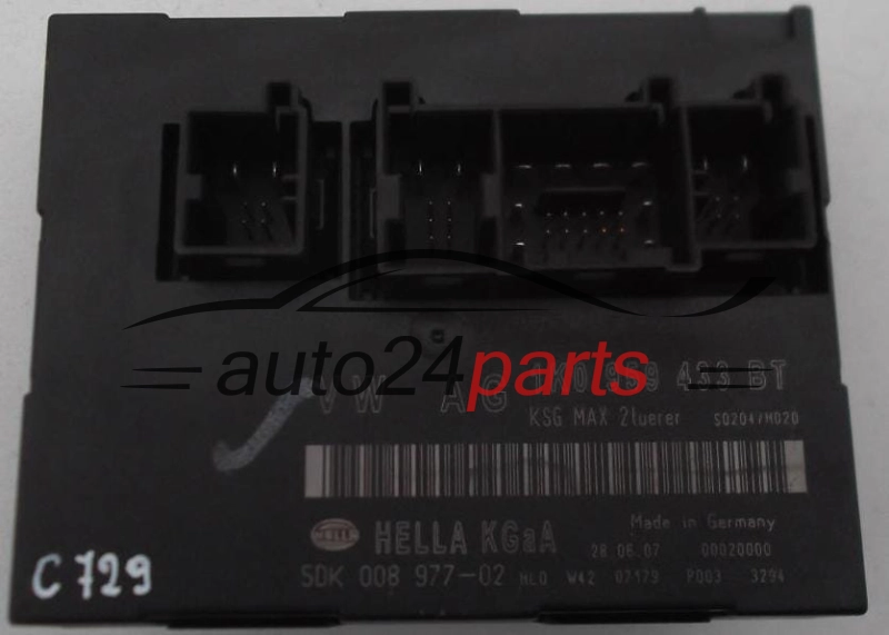 CENTRALKA MODUŁ KOMFORTU VW VOLKSWAGEN TOURAN, HELLA 1K0 959 433 BT