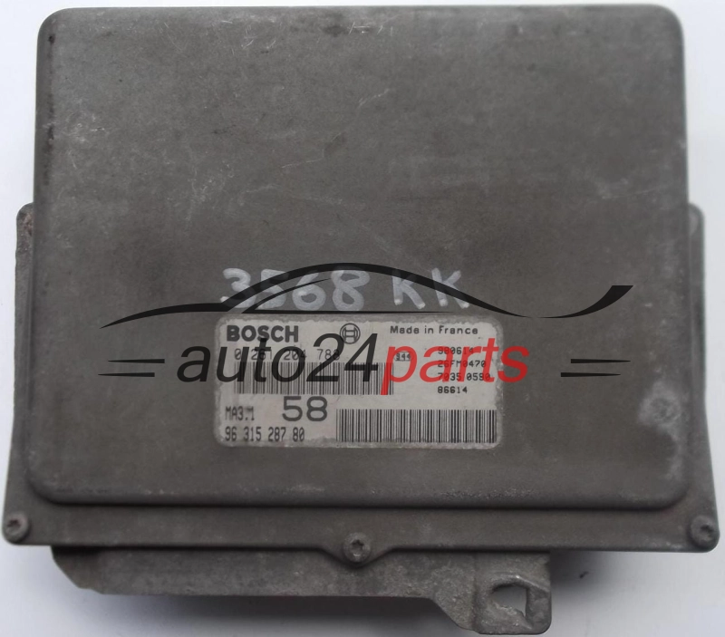 ECU ENGINE CONTROLLER CITROEN SAXO PEUGEOT 106 1.1 BOSCH 0261204788