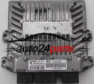 MOTORSTEUERGERÄT ECU STEUERGERAT PEUGEOT 307 2.0 HDI SIEMENS 5WS40133C-T