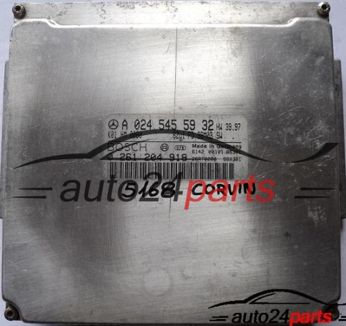 MOTORSTEUERGERÄT ECU STEUERGERAT MERCEDES W163 W202 W208 280 2.8 BOSCH 0261204918, 0 261 204 918 A0245455932, 0245455932, A 024 545 59 32 