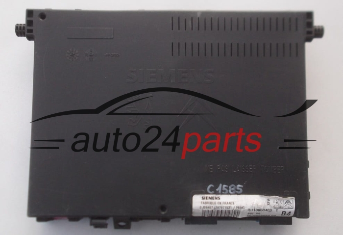 Centralina modulo BSI  CITROEN PEUGEOT SIEMENS S110950400 C, 9639066680 00