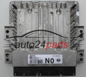 Μονάδα Ελέγχου Κινητήρα  NISSAN JUKE 1.5 DCI Continental S180067168 A, S180067168A, 23710BJ91B, SID305 