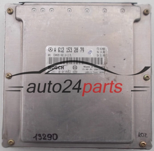 MOTORSTEUERGERÄT ECU STEUERGERAT MERCEDES W203 BOSCH 0 281 010 802, 0281010802, A 612 153 28 79, A6121532879