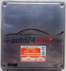 CENTRALINA DO MOTORE TOYOTA COROLLA, 89661-12550, 8966112550, MA-5560, MA5560, 4A-FE