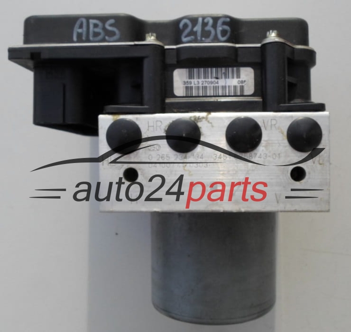 ABS POMPA I STEROWNIK BMW E60 E61 BOSCH 0 265 234 134, 0265234134, 3451 6758743-01, 3451675874301, 0 265 950 375, 0265950375