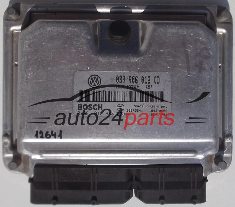 KOMPUTER STEROWNIK SILNIKA VOLKSWAGEN SEAT SKODA 1.9 SDI 038 906 012 CD
