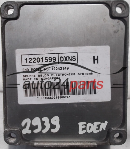 MOTORSTEUERGERÄT ECU STEUERGERÄT DEAWOO 12201599 DXNS, 12242149 H – 2939