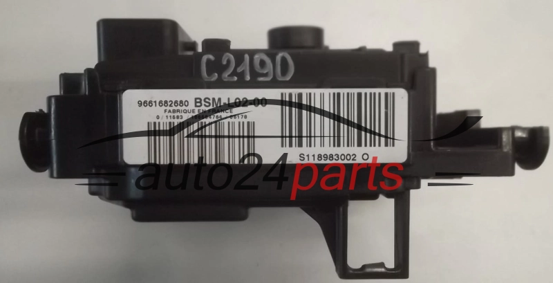 CITROEN PEUGEOT BSM L02-00 9661682680, S118983002 O, S118983002O