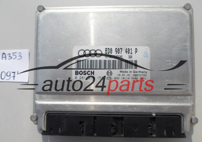 KOMPUTER STEROWNIK SILNIKA AUDI A4 B5 2.5 TDI BOSCH 0 281 010 158, 8D0 907 401 P