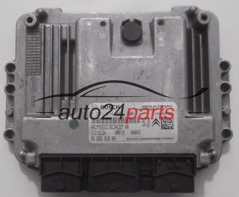 Μονάδα Ελέγχου Κινητήρα CITROEN PEUGEOT 1.4 HDI BOSCH 0 281 014 444, 96 656 916 80