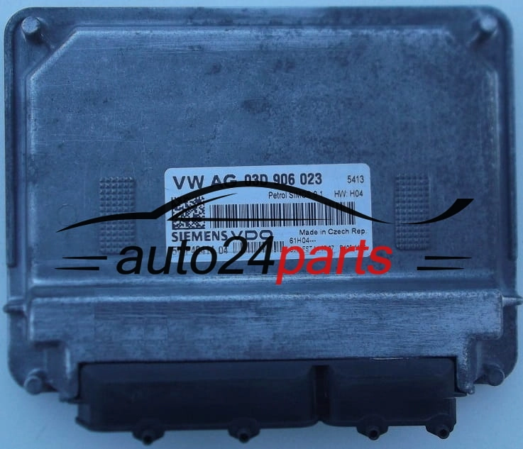 KOMPUTER STEROWNIK SILNIKA VW VOLKSWAGEN POLO 1.2 03D906023, SIEMENS VDO 5WP4041404