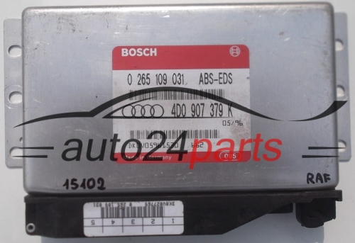 ABS STEROWNIK ABS-EDS AUDI A4 A6 S6 A8 S8 4D0907379K, 4D0 907 379 K, BOSCH 0265109031, 0 265 109 031