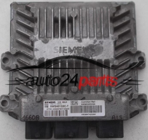 MOTORSTEUERGERÄT ECU STEUERGERAT PEUGEOT 307 2.0 HDI SIEMENS 5WS40133C-T