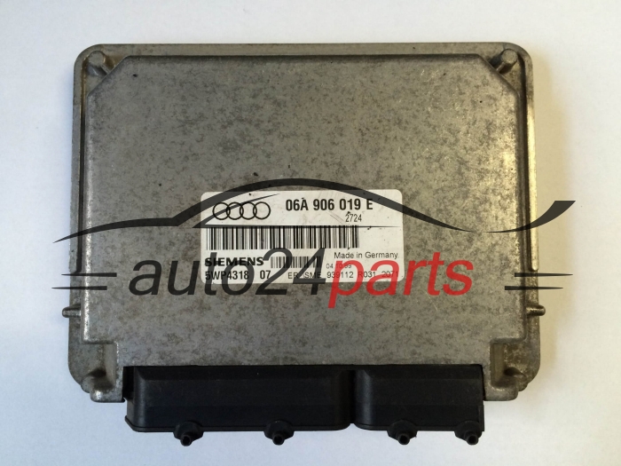 CALCULATEUR MOTEUR AUDI A3 1.6 AKL 06A 906 019 E, 06A906019E, SIEMENS 5WP4318 07, 5WP431807 