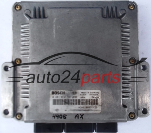 MOTORSTEUERGERÄT ECU STEUERGERAT RENAULT MASTER 2.2 DCI BOSCH 0281010787, 0 281 010 787 HOM8200091428 8200132175