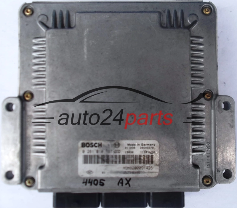 MOTORSTEUERGERÄT ECU STEUERGERAT RENAULT MASTER 2.2 DCI BOSCH 0281010787, 0 281 010 787 HOM8200091428 8200132175