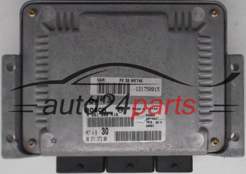 CENTRALINA MOTORE CITROEN C5 3.0 V6 BOSCH 0261 206 419, 0261206419, 96 371 373 80, 9637137380 