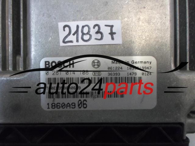 MITSUBISHI OUTLANDER 2.0 DI-D BOSCH 0281014108, T00ED3456A0548 1860A906 1039S19947