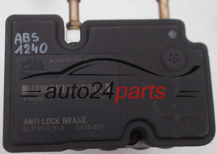 POMPE HYDRAULIQUE ET CALCULATEUR dABS OPEL AGILA 84E0 BE 2WD, ATE 06.2102-0001.4, 06210200014, 06.2109-0131.3, 06210901313