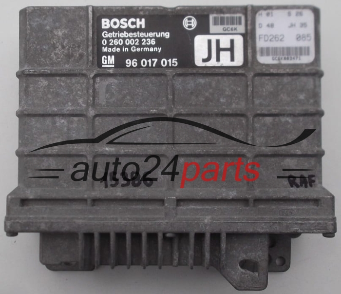 STEROWNIK SKRZYNI AUTOMATYCZNEJ OPEL OMEGA A BOSCH 0 260 002 236, 0260002236, GM 96 017 015 JH, 96017015JH
