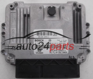 CENTRALINA DO MOTORE HYUNDAI GETZ 1.5 CRDI BOSCH 0 281 013 141, 0281013141, 39103-2A511, 391032A511, A1TL4T2EI06S