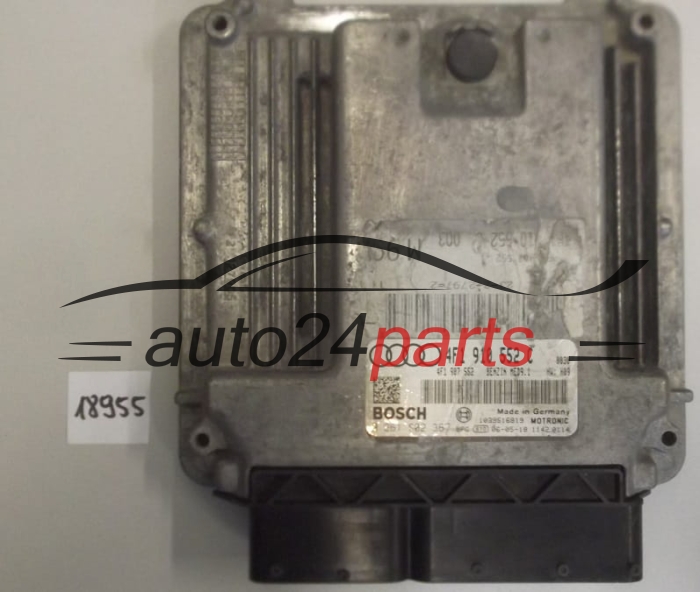 KOMPUTER STEROWNIK SILNIKA AUDI A6 2.8 FSI BOSCH 0 261 S02 367, 0261S02367, 4F1 910 552 C, 4F1910552C, 4F1 907 552, 4F1907552, MED9.1, MED91