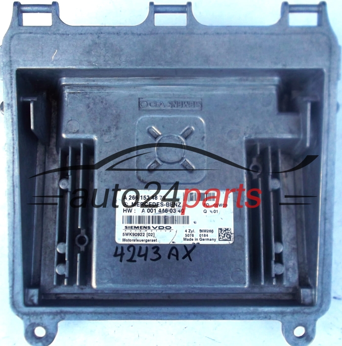 calculateur moteur pour mercedes w169 a170 1.7 cdi