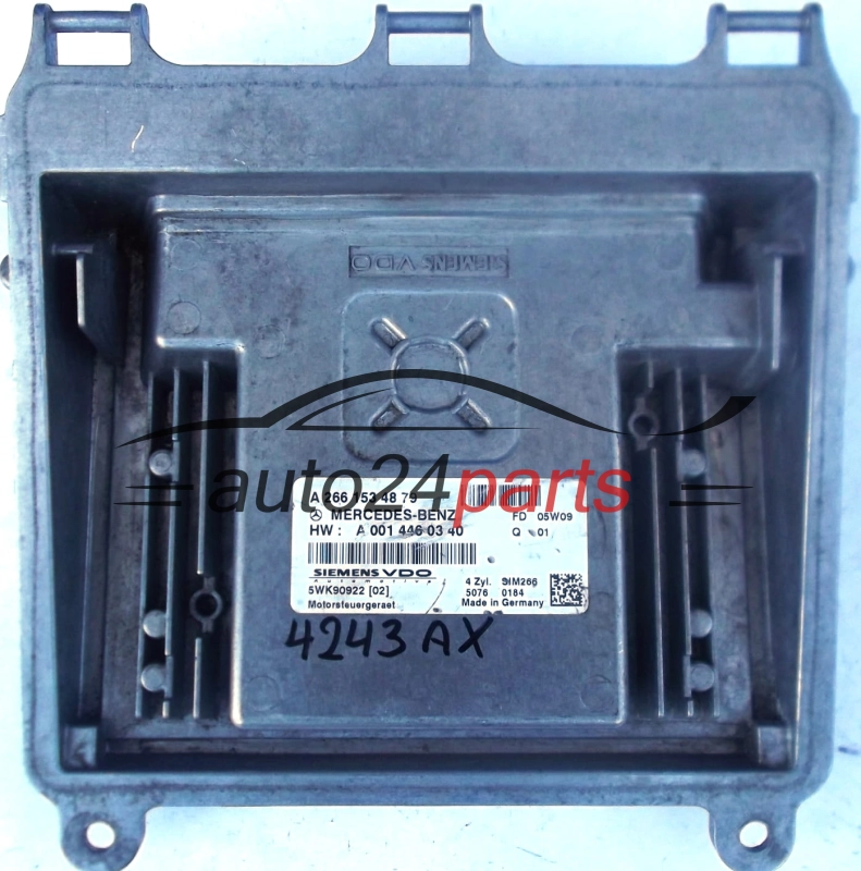 calculateur moteur pour mercedes w169 a170 1.7 cdi