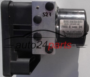POMPE HYDRAULIQUE ET CALCULATEUR d'ABS  FORD FIESTA FoMoCo 8V51-2C405-AE, 8V512C405AE, ATE 06.2102-1468.4, 06210214684, 06.2109-5672.3, 06210956723 