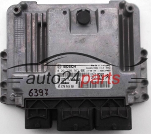 Μονάδα Ελέγχου Κινητήρα CITROEN PEUGEOT 1.6 BOSCH 0 261 S05 963, 0261S05963, 96 670 544 80, 9667054480, 9666320880, MEV17.4 