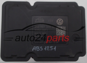 BOMBA DE ABS VOLKSWAGEN SEAT SKODA 1K0 614 517 BD, 1K0614517BD, ATE 10.0212-0220.4, 10021202204, 1K0 907 379 AD, 1K0907379AD, ATE 10.0961-0307.3