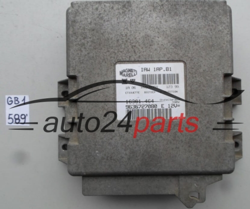 PEUGEOT 206 1.4 Magneti Marelli IAW 1AP.81, IAW1AP81, 16301.464, 16301464, 9636727080 