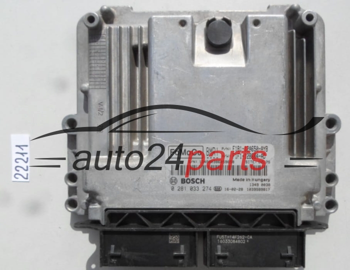 CENTRALITA DE MOTOR FORD 1.5 TDCI BOSCH 0 281 033 274, 0281033274, F1B1-12A650-AYB, F1B112A650AYB