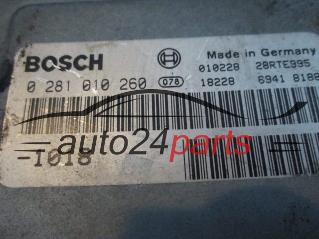 CENTRALINA DO MOTORE MAN L2000 BOSCH 0 281 010 260, 0281010260