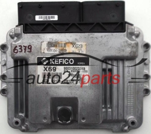 ECU ENGINE CONTROLLER HYUNDAI KIA MOBIS 39128-2B120, 391282B120, 9003100233KB, X69, GYN-D56FQS0-A000