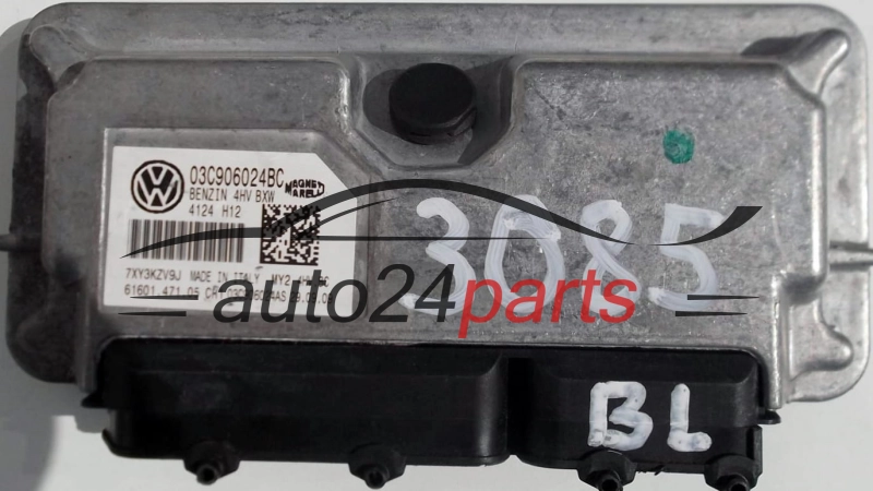 Calculateur Moteur VOLKSWAGEN SEAT IBIZA 1.4 Magneti Marelli MY2 4HV.BC,  03C 906 024 BC