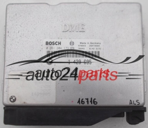 MOTORSTEUERGERÄT ECU STEUERGERAT BMW E36 316 318 BOSCH 0 261 204 173, 0261204173, 1 429 695, 1429695 