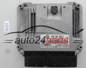 CENTRALINA MOTORE AUDI VW VOLKSWAGEN BOSCH 0 261 S06 489,  0261S06489, 03C 907 309 F, 03C907309F, MED17.5.5