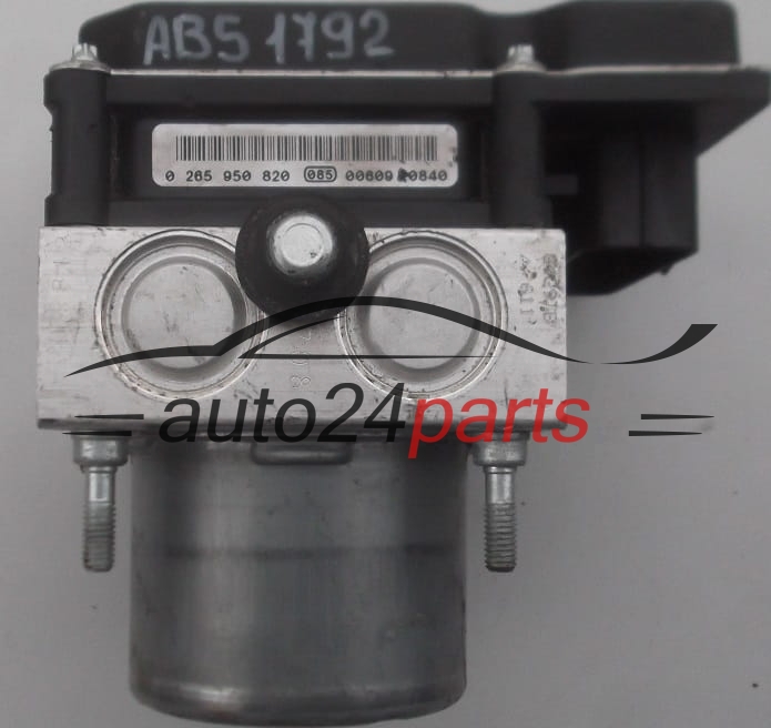 BOMBA HIDRAULICA Y CENTRALITA ABS OPEL MERIVA 1.7 CDTI BOSCH 0 265 238 000,  13348789, 0 265 950 820