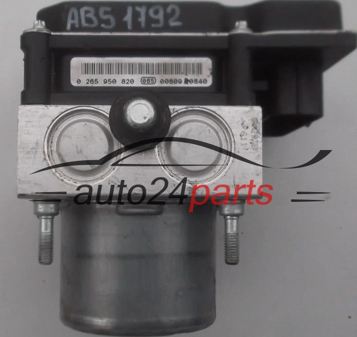 BOMBA HIDRAULICA Y CENTRALITA ABS OPEL MERIVA 1.7 CDTI BOSCH 0 265 238 000,  13348789, 0 265 950 820