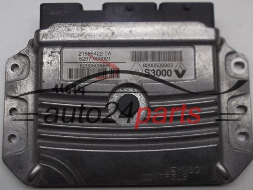 ECU ENGINE CONTROLLER  RENAULT MEGANE 2.0 21585422-0A, 215854220A, 8200509965 