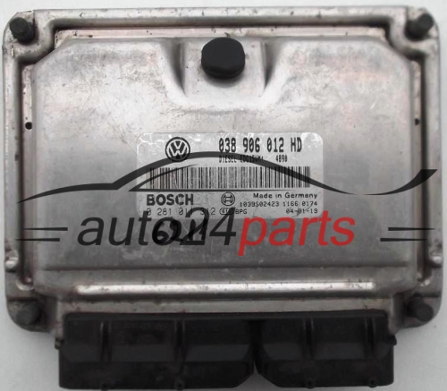 ECU ENGINE CONTROLLER SEAT LEON TOLEDO 1.9 TDI 038906012HD, BOSCH 0281011312