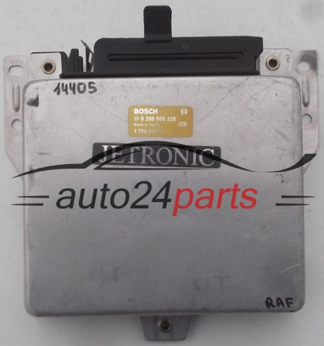ECU ENGINE CONTROLLER BMW E30 BOSCH 0 280 000 328, 0280000328, 1 706 077 9, 17060779 