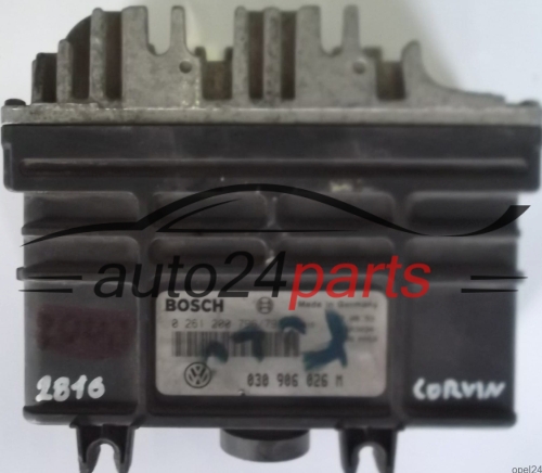 ΜΟΝΑΔΑ ΕΛΕΓΧΟΥ ΚΙΝΗΤΗΡΑ VW VOLKSWAGEN POLO 1.0 AAU 030906026M, 030 906 026 M, BOSCH 0261200796 /797, 0 261 200 769